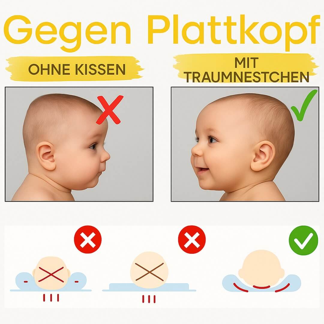 Traumnestchen - gemütlicher Liegeplatz für Dein Neugeborenes