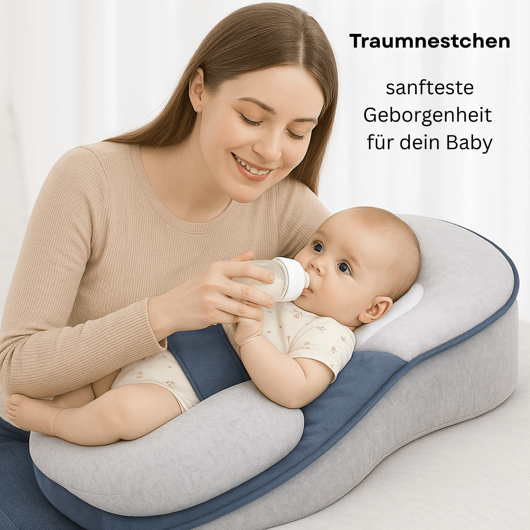 Traumnestchen - gemütlicher Liegeplatz für Dein Neugeborenes