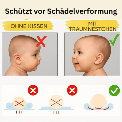 Traumnestchen - gemütlicher Liegeplatz für Dein Neugeborenes