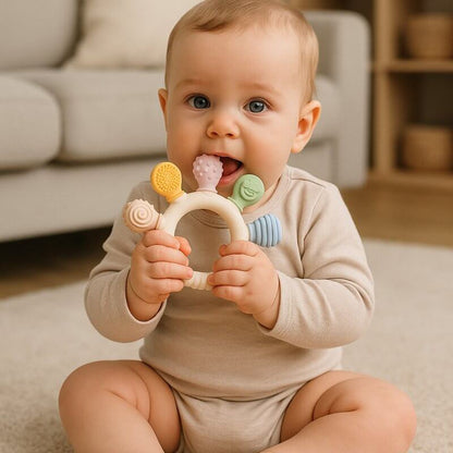 Zahnglück - Sanfter Beißring für dein Baby